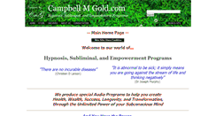 Desktop Screenshot of campbellmgold.com